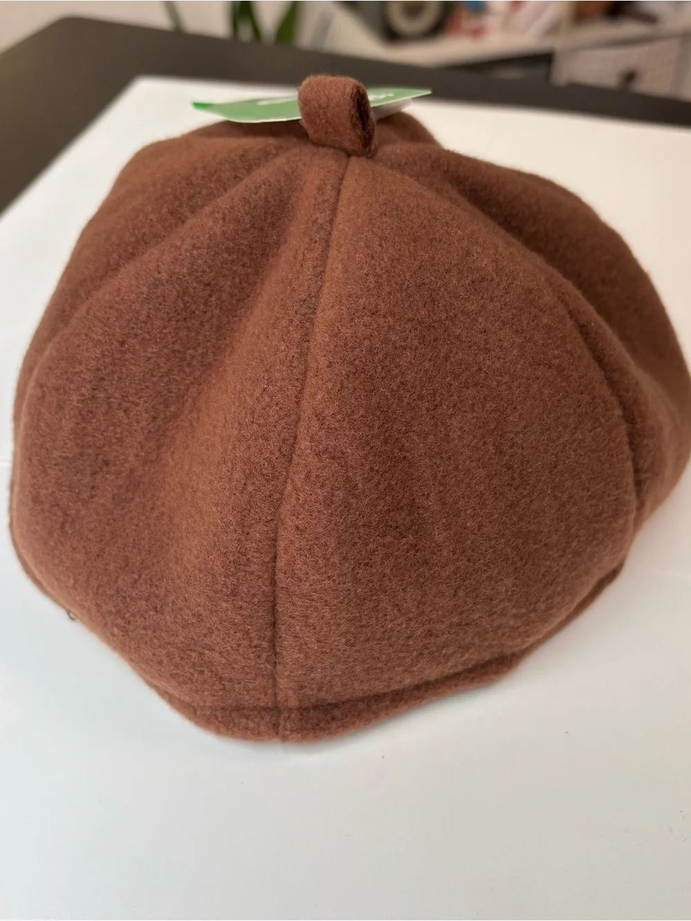 NWT Girl Scouts Brownie Beanie cap, size large